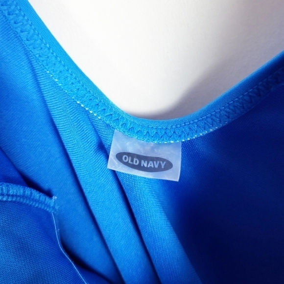 NWOT OLD NAVY Aloha Graphic Scoop-Back One Piece Swimsuit Hawaii - Picture 5 of 6